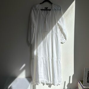 J CREW LINEN DRESS size: M/L